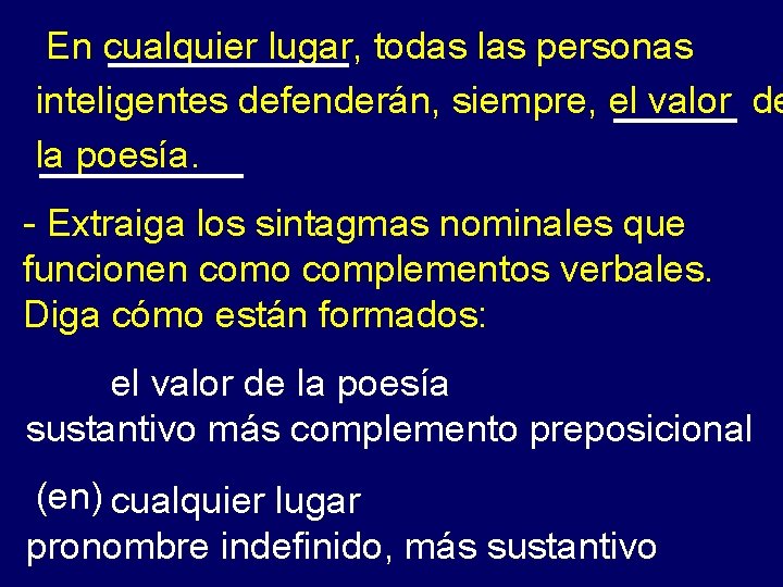 En cualquier lugar, todas las personas inteligentes defenderán, siempre, el valor de la poesía.