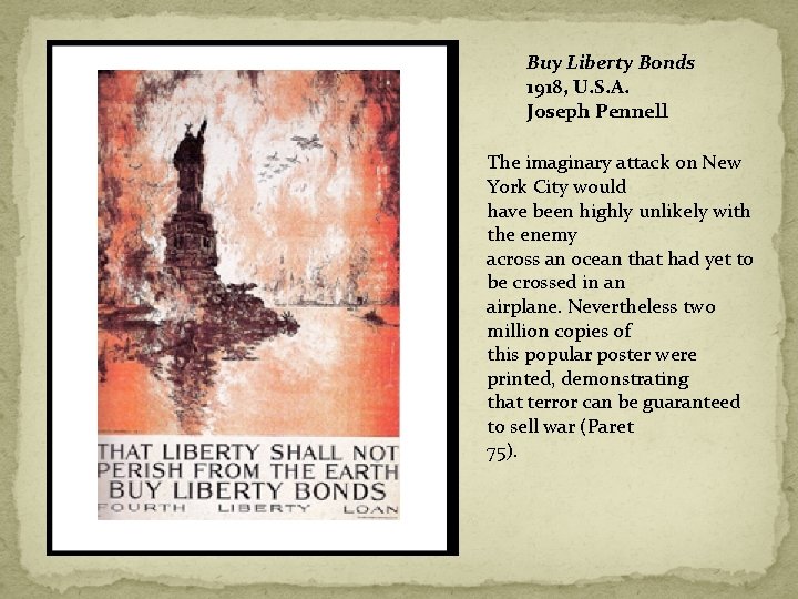 Buy Liberty Bonds 1918, U. S. A. Joseph Pennell The imaginary attack on New Buy Liberty Bonds 1918, U. S. A. Joseph Pennell The imaginary attack on New