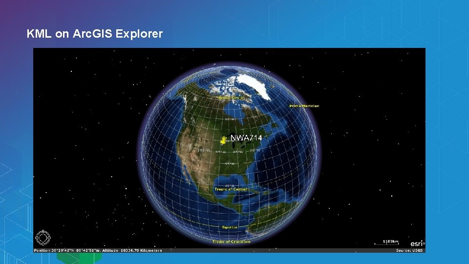 KML on Arc. GIS Explorer 