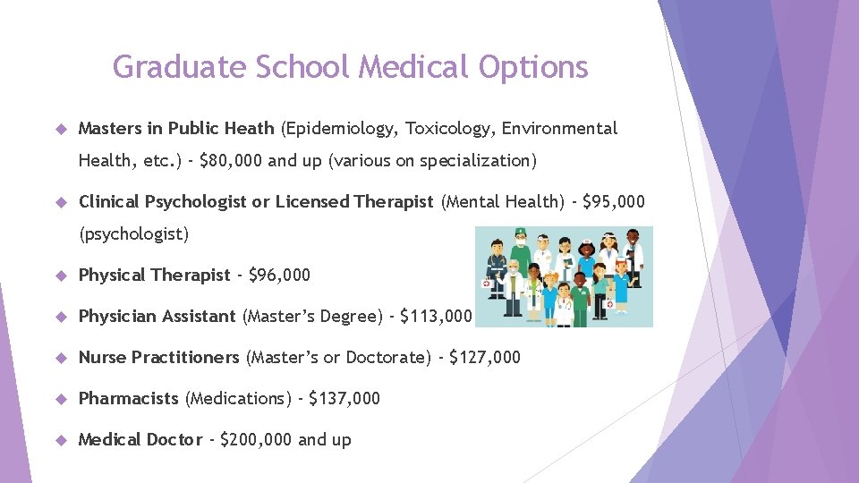 Graduate School Medical Options Masters in Public Heath (Epidemiology, Toxicology, Environmental Health, etc. )