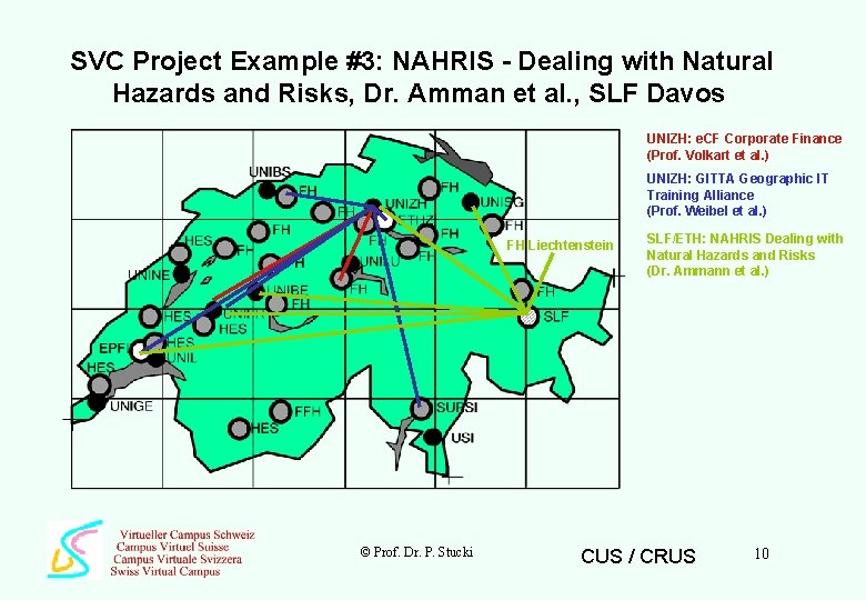SVC Project Example #3: NAHRIS - Dealing with Natural Hazards and Risks, Dr. Amman