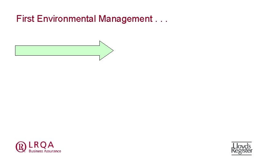 First Environmental Management. . . 