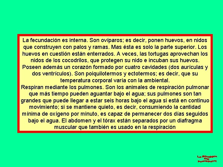 La fecundación es interna. Son ovíparos; es decir, ponen huevos, en nidos que construyen