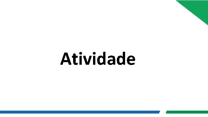 Atividade 