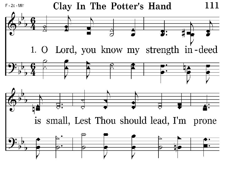 111 - Clay In The Potter's Hand - 1. 1 111 - Clay In The Potter's Hand - 1. 1