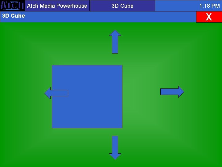 Atch Media Powerhouse 3 D Cube 1: 18 PM X 