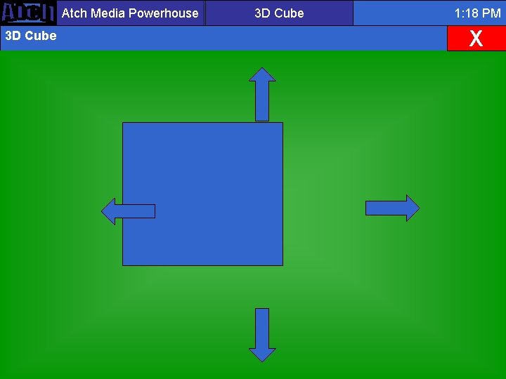 Atch Media Powerhouse 3 D Cube 1: 18 PM X 