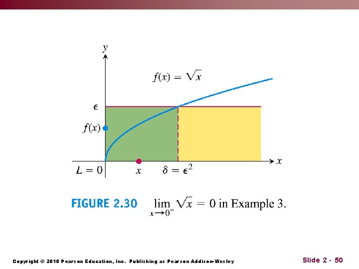 Copyright © 2010 Pearson Education, Inc. Publishing as Pearson Addison-Wesley Slide 2 - 50