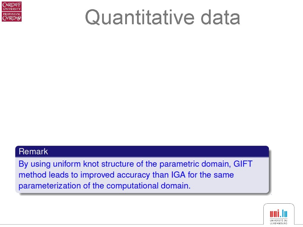 Quantitative data 