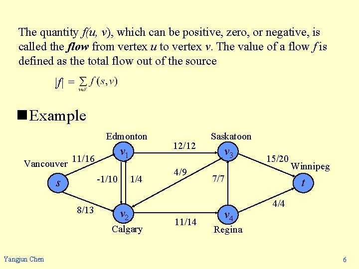 The quantity f(u, v), which can be positive, zero, or negative, is called the