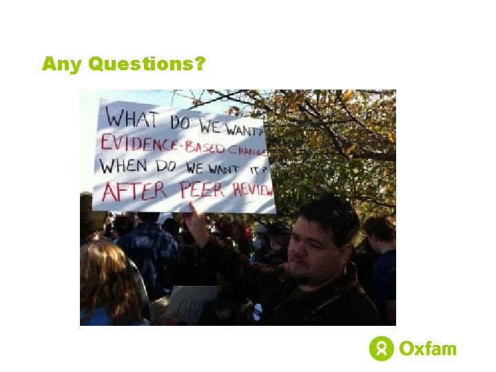 Any Questions? 