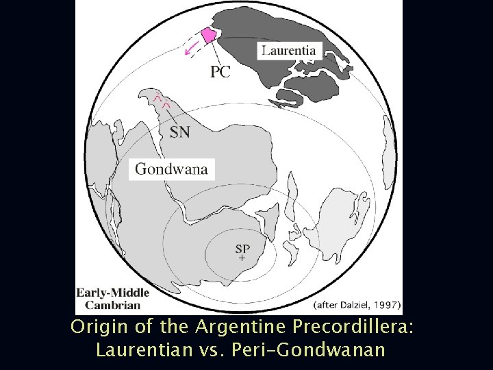 Origin of the Argentine Precordillera: Laurentian vs. Peri-Gondwanan 