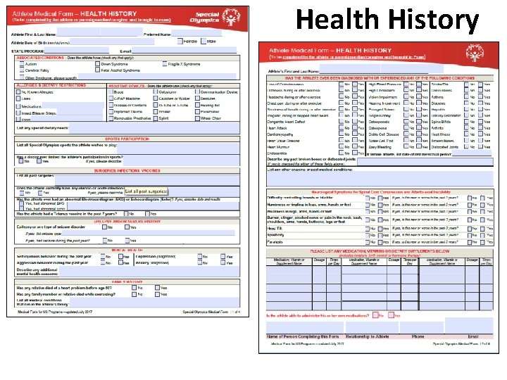 Health History 