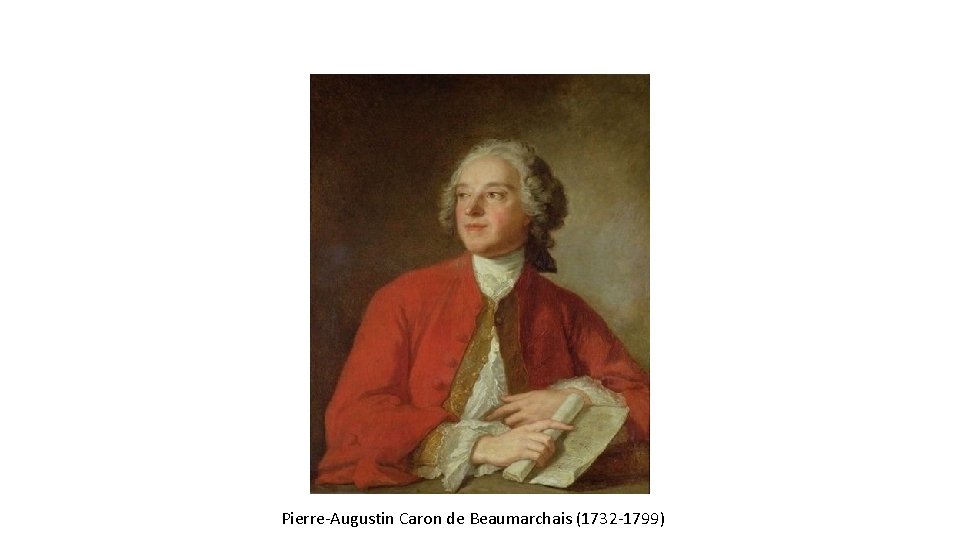 Pierre-Augustin Caron de Beaumarchais (1732 -1799) 