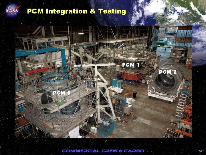 PCM Integration & Testing PCM 1 PCM 2 PCM 0 10 