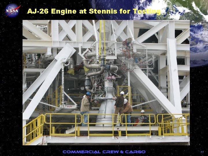 AJ-26 Engine at Stennis for Testing 11 