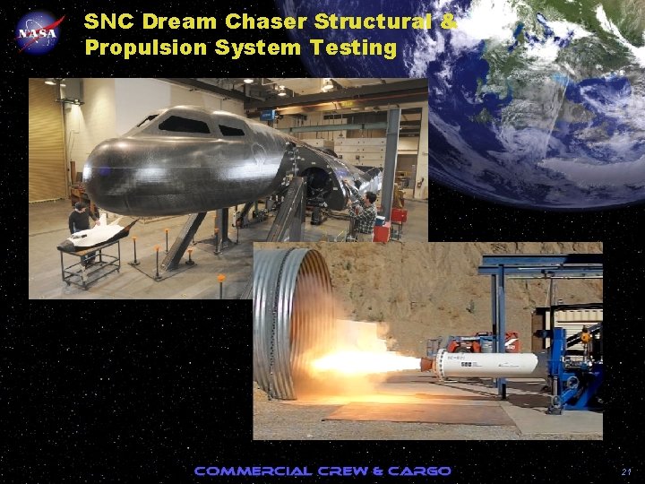 SNC Dream Chaser Structural & Propulsion System Testing 21 