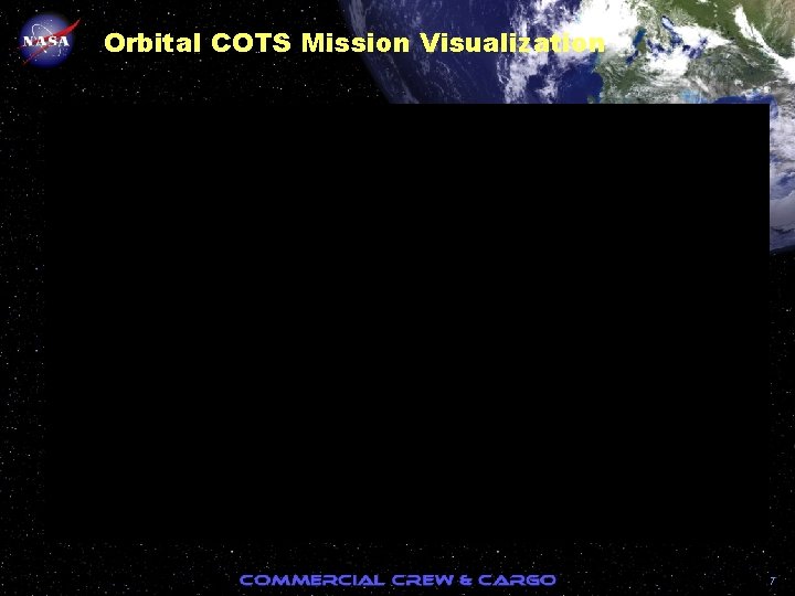 Orbital COTS Mission Visualization 7 