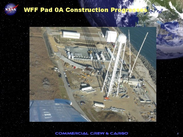 WFF Pad 0 A Construction Progresses 8 