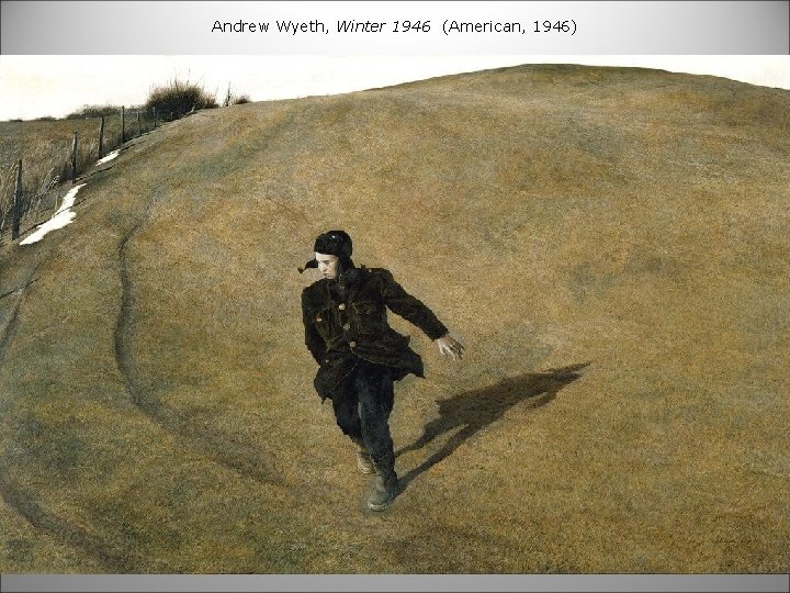 Andrew Wyeth, Winter 1946 (American, 1946) 