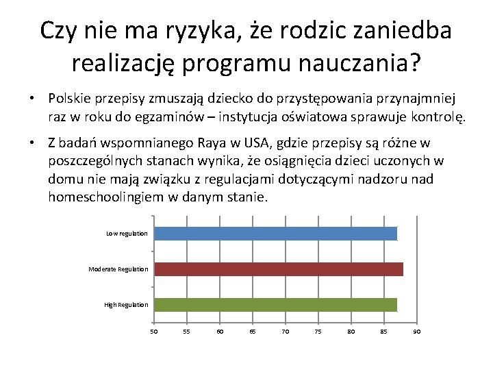 Czy nie ma ryzyka, że rodzic zaniedba realizację programu nauczania? • Polskie przepisy zmuszają