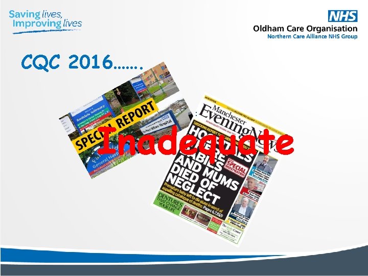 CQC 2016……. : Inadequate 