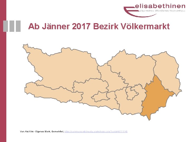 Ab Jänner 2017 Bezirk Völkermarkt Von Ale. XXw Eigenes Werk, Gemeinfrei, https: //commons. wikimedia.