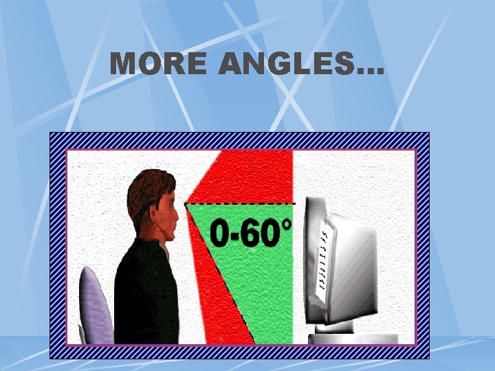 MORE ANGLES… MORE ANGLES…
