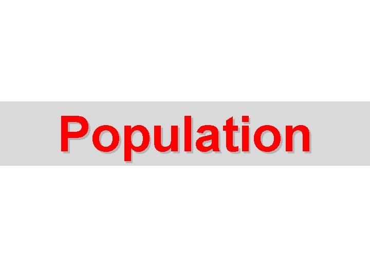 Population 