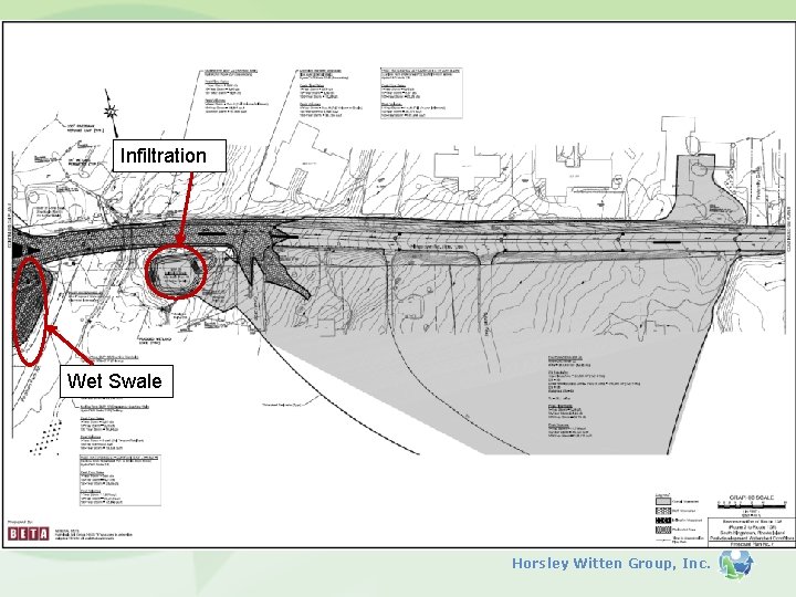 Infiltration Wet Swale Horsley Witten Group, Inc. 