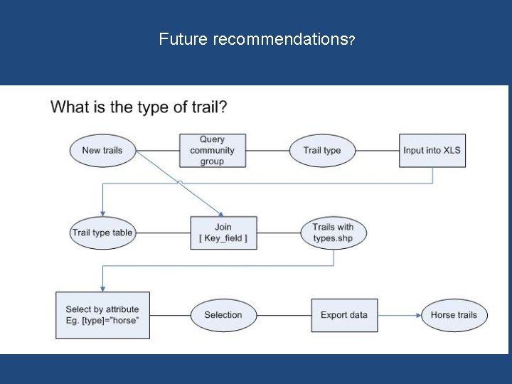 Future recommendations? 