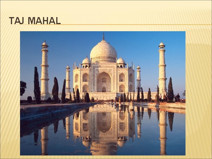 TAJ MAHAL 