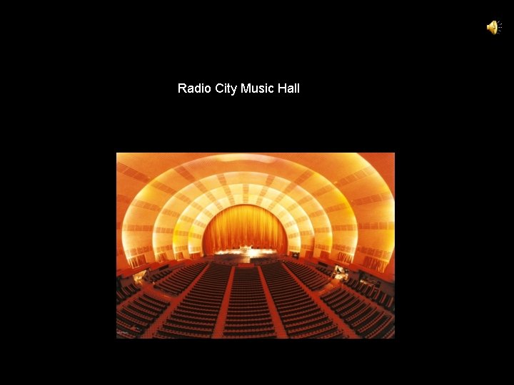Radio City Music Hall 