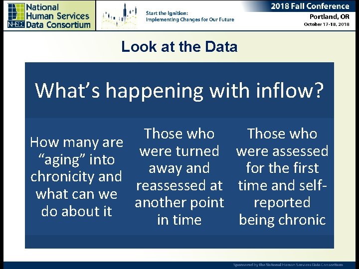 Look at the Data Ending Chronic Homelessness – Are we there yet? Ana Rausch,