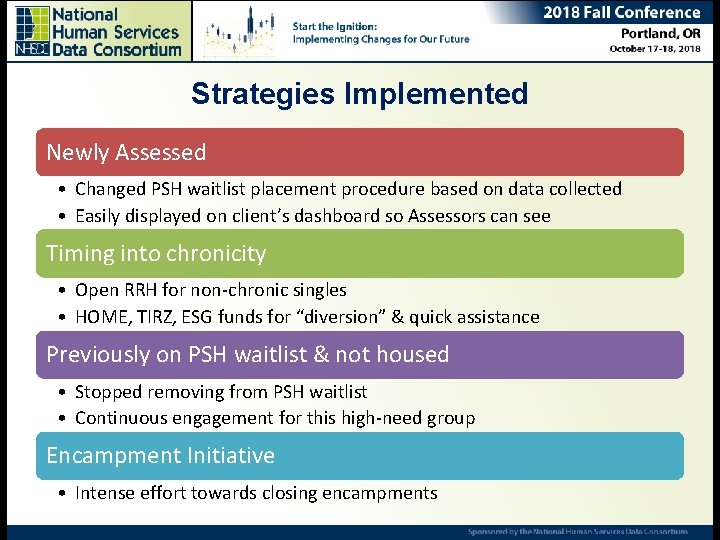 Strategies Implemented Ending Chronic Homelessness – Are we there yet? Ana Rausch, Senior Research