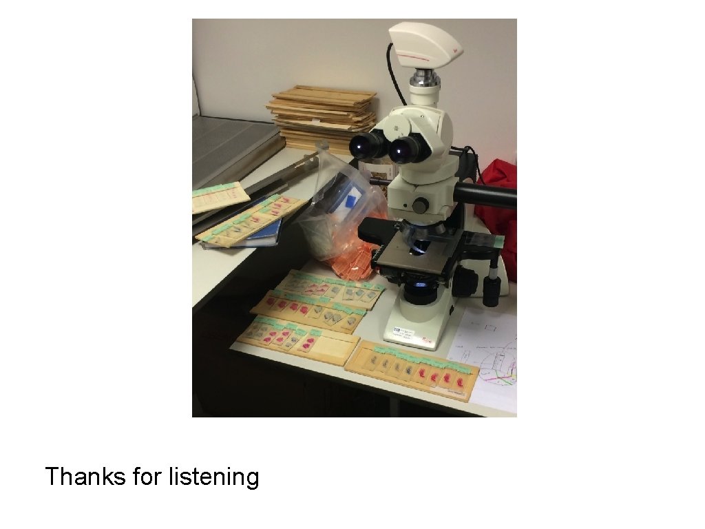 Thanks for listening Thanks for listening