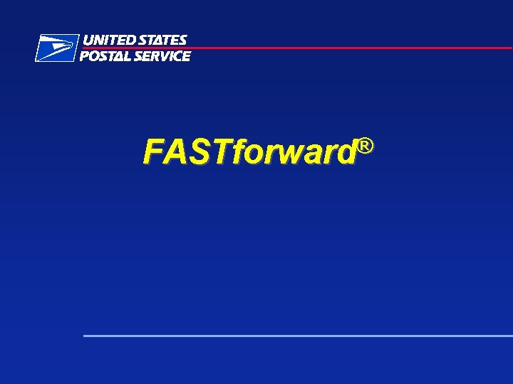 ® FASTforward 