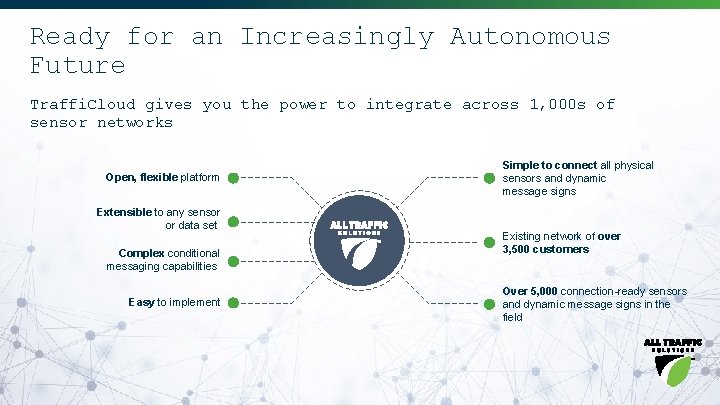 Ready for an Increasingly Autonomous Future Traffi. Cloud gives you the power to integrate