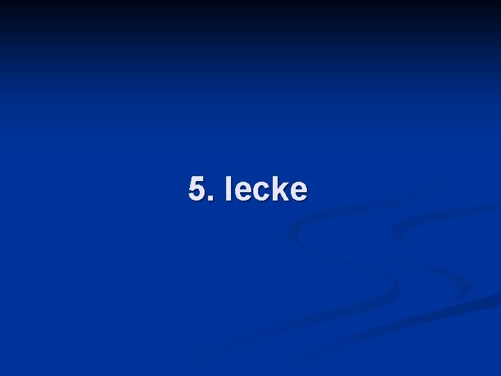 5. lecke 