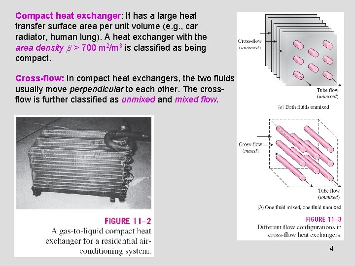 Compact heat exchanger: It has a large heat transfer surface area per unit volume
