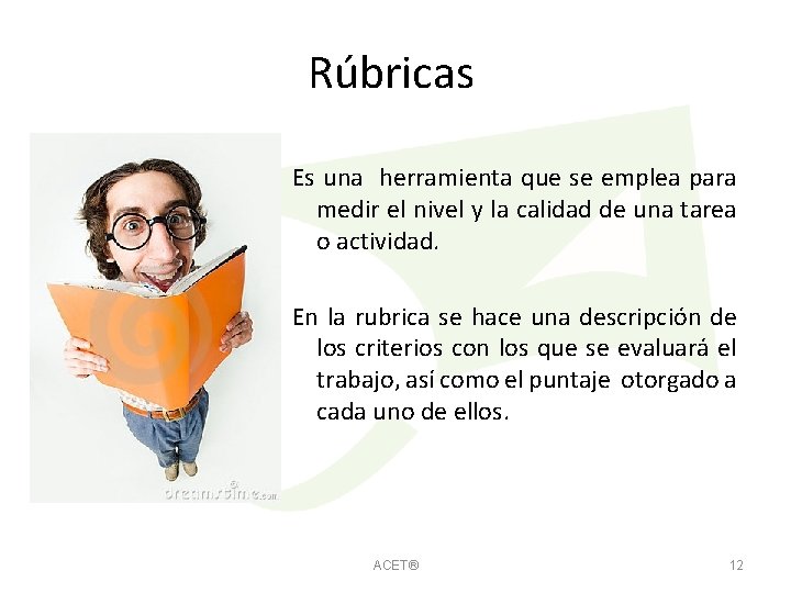 Evaluacin de tareas proyectos Proyecto AULA Pasos para