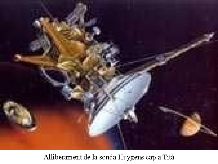Alliberament de la sonda Huygens cap a Tità 