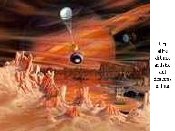 Un altre dibuix artístic del descens a Tità 