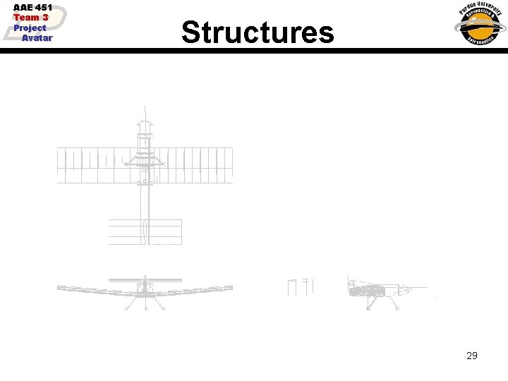 AAE 451 Team 3 Project Avatar Structures 29 