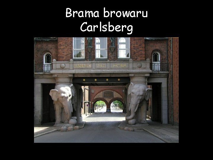 Brama browaru Carlsberg 