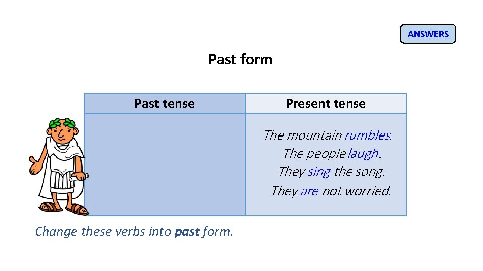 Newspaper Recounts Verbs Simple Past And Perfect Forms