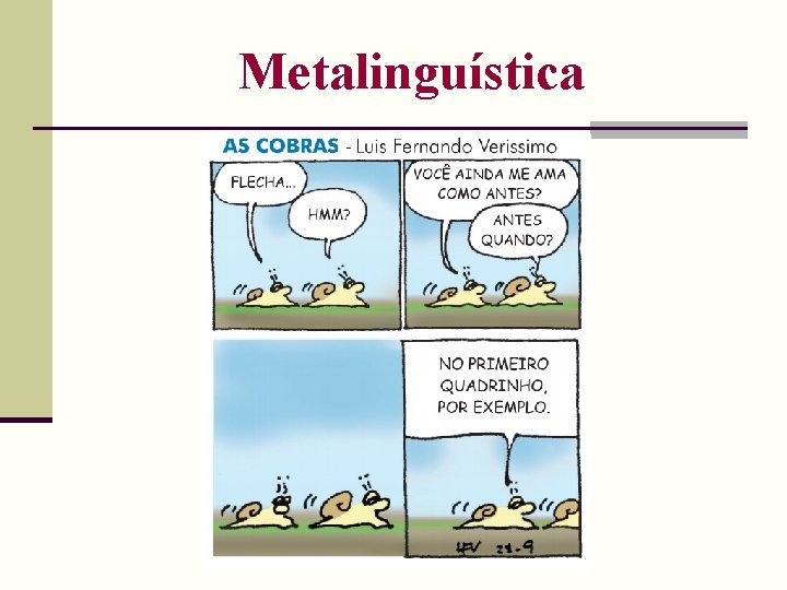 Metalinguística 