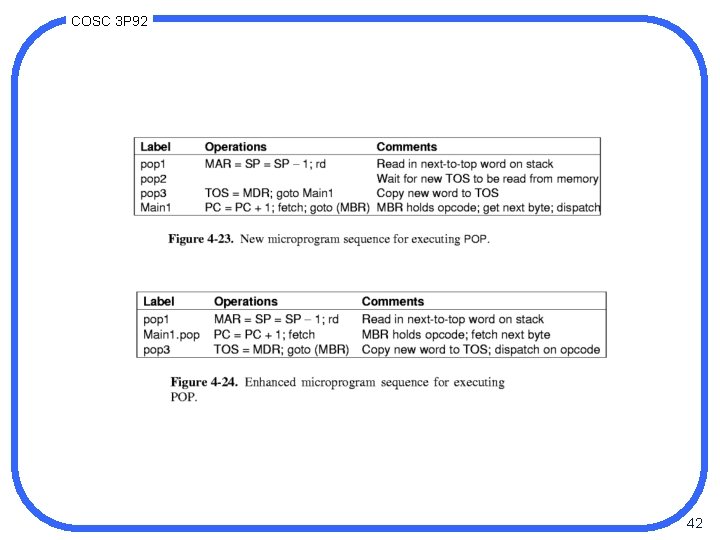 COSC 3 P 92 42 COSC 3 P 92 42