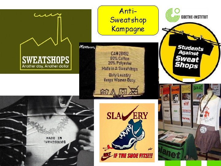 Anti. Sweatshop Kampagne 