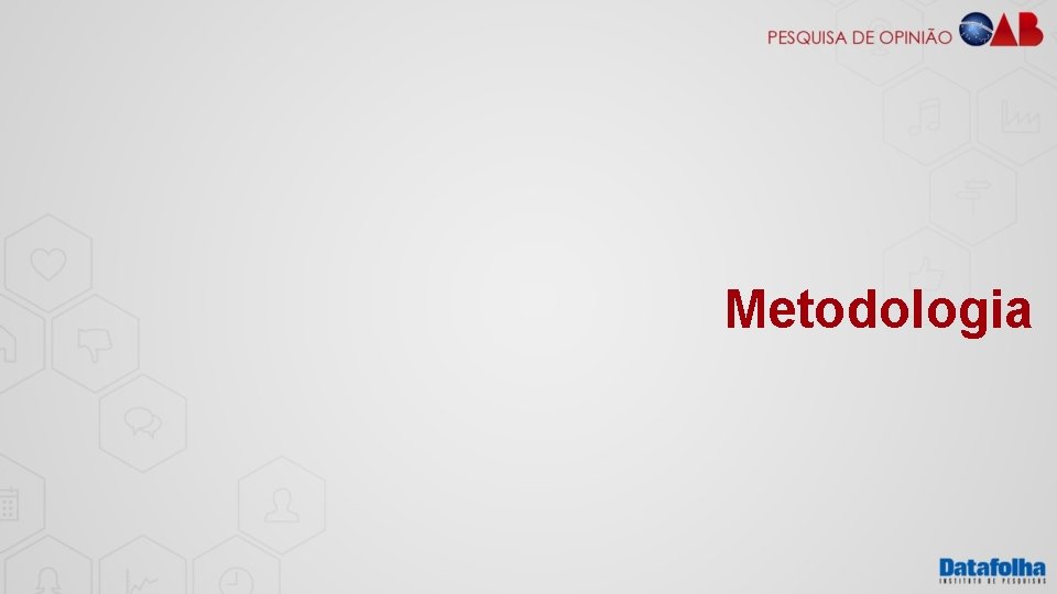 Metodologia 